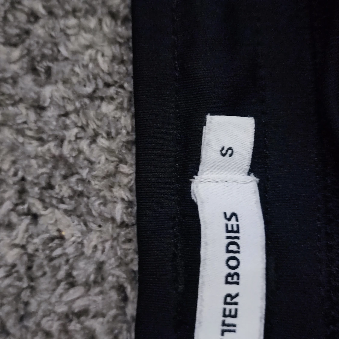 Svarta Better Bodies byxor med logga - 2