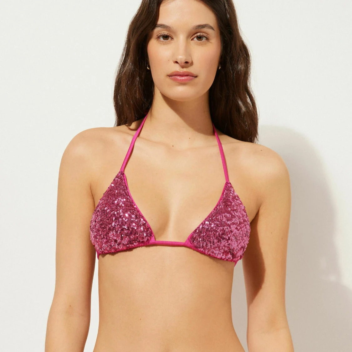 rosa bikiniöverdel från calzedonia