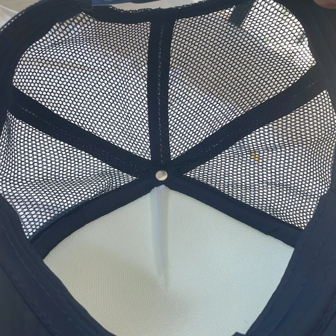 Amalfi Coast truckerkeps blå/vit - 3