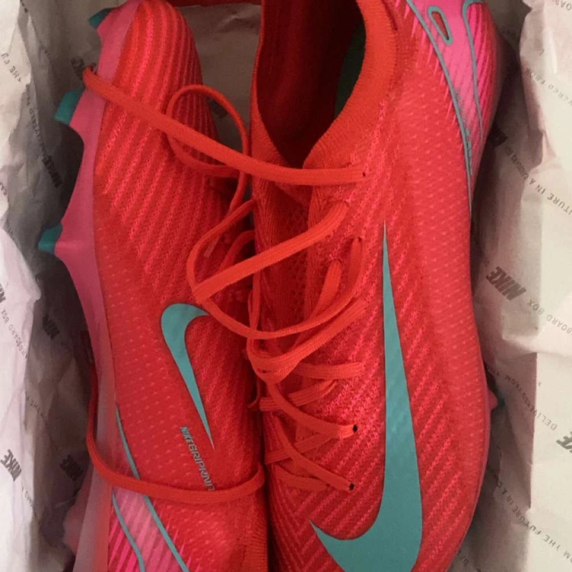 Nike Mercurial fotbollsskor röd/blå elite