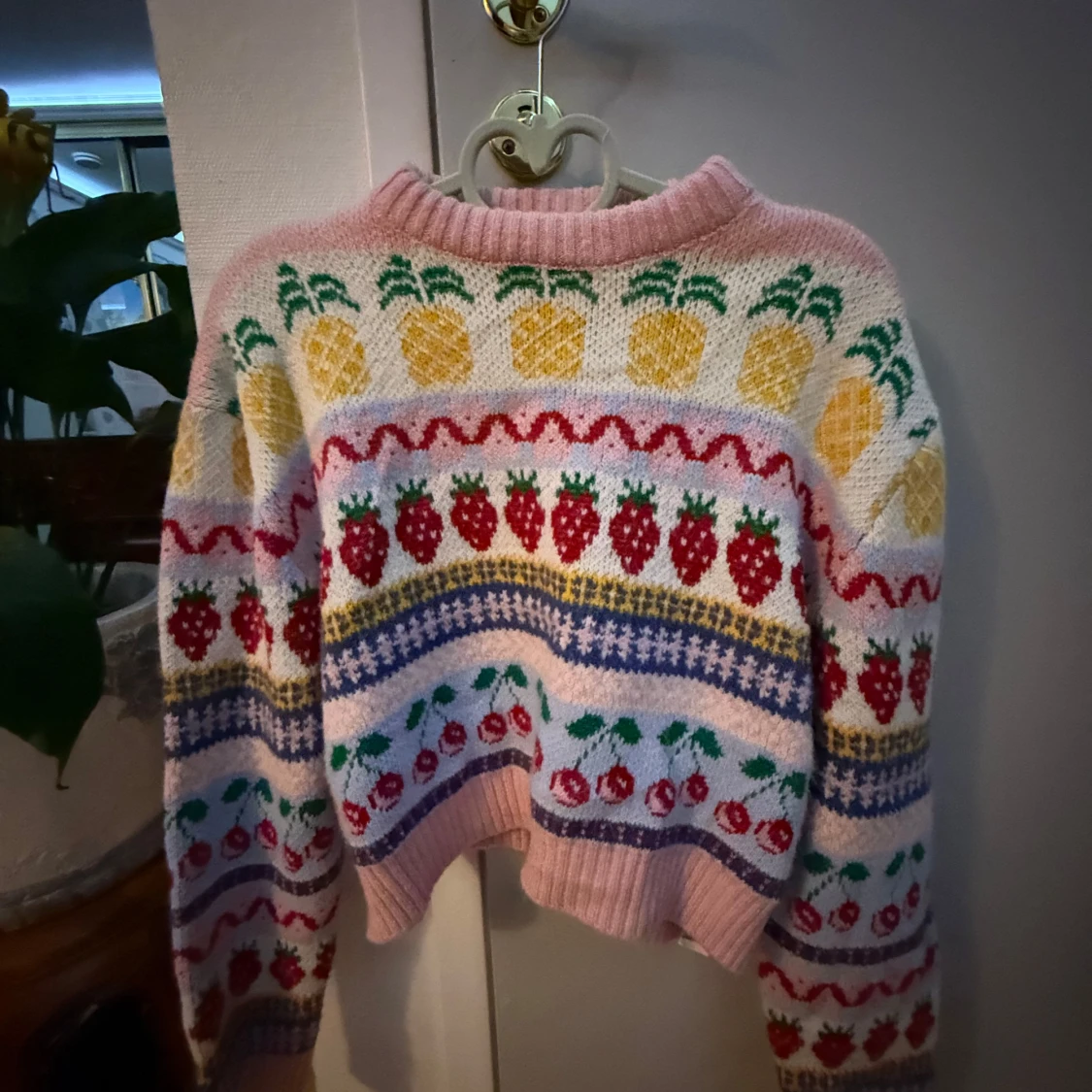 stickad tröja - 1