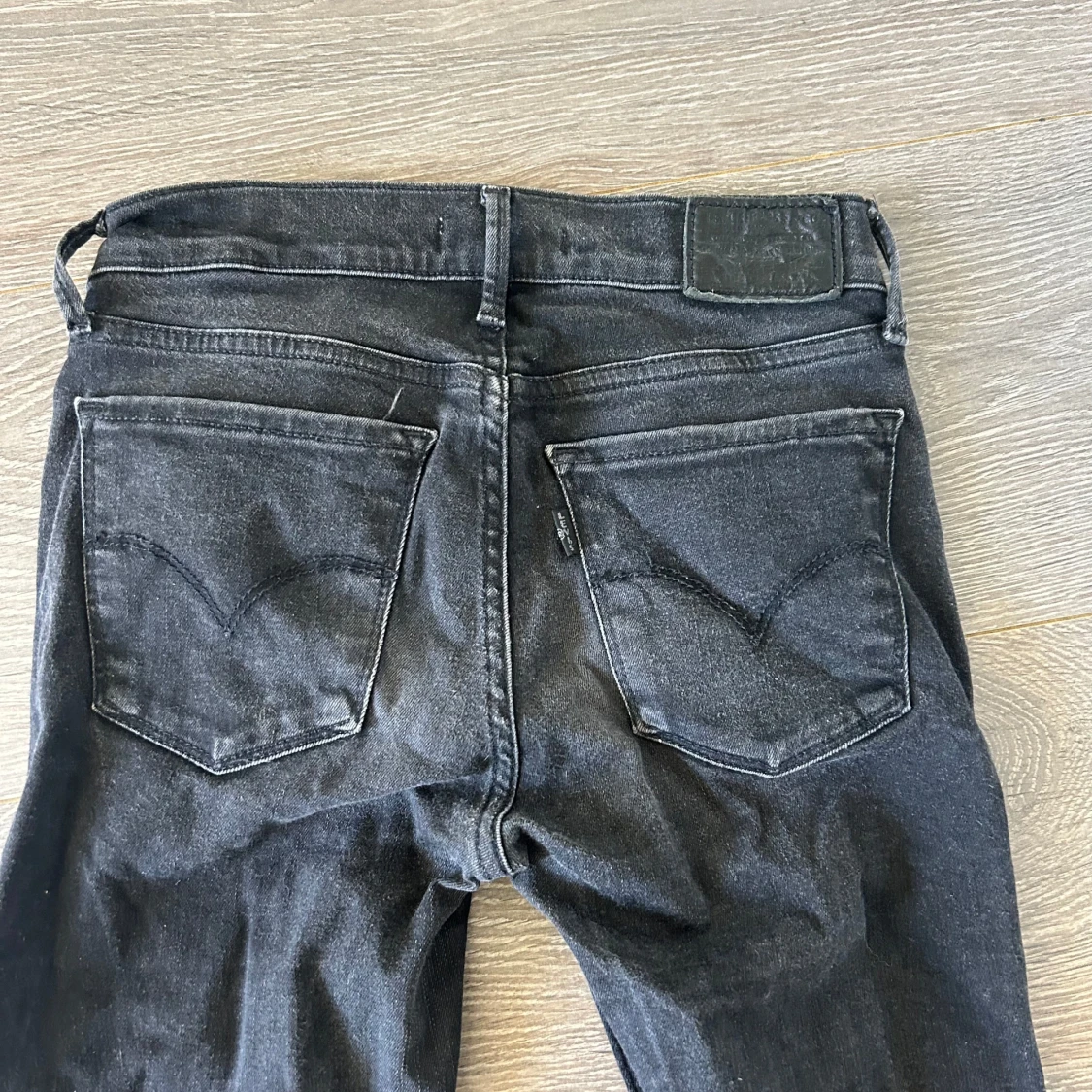 Levi's 710 Super Skinny svarta jeans - 4