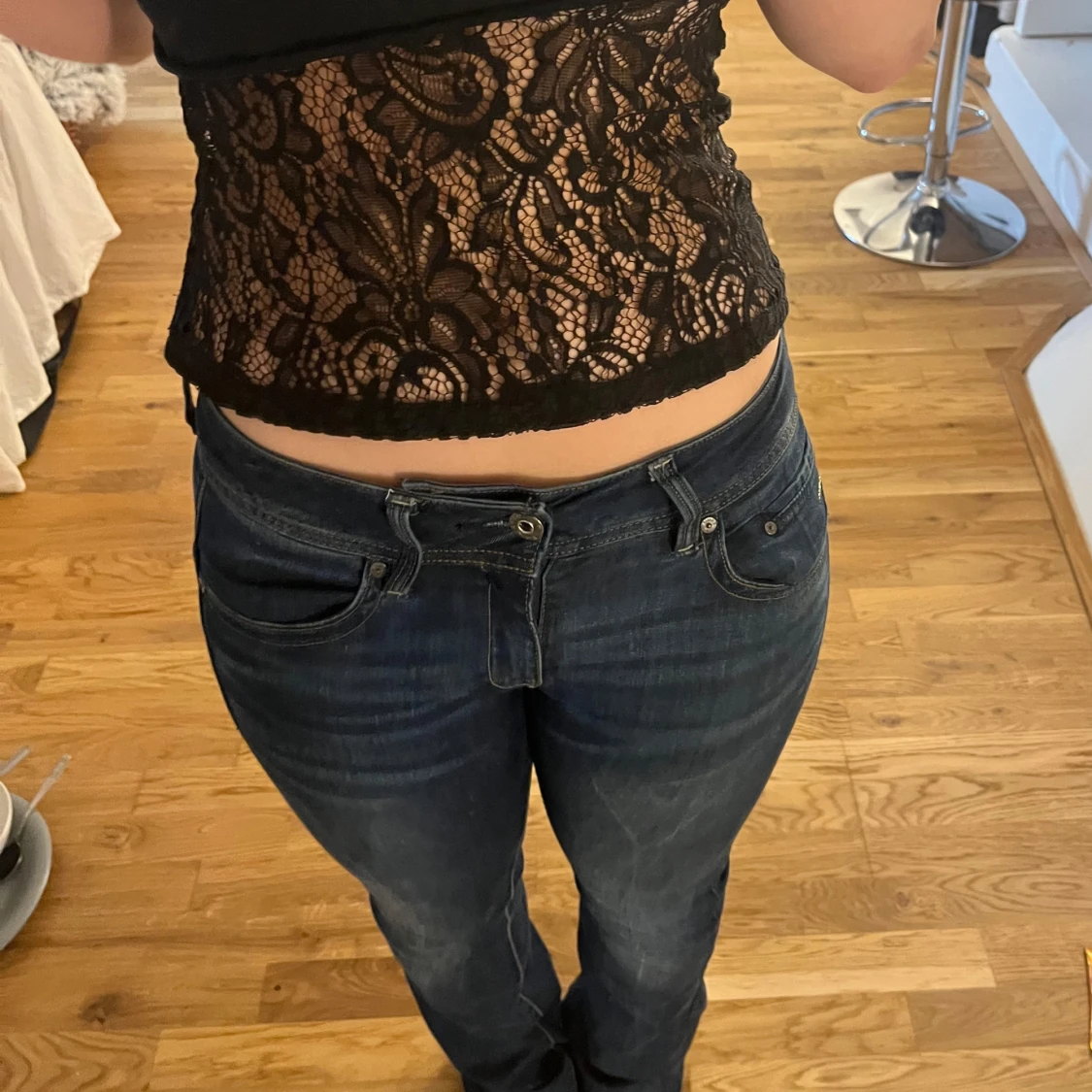 Lågmidjade jeans  - 2