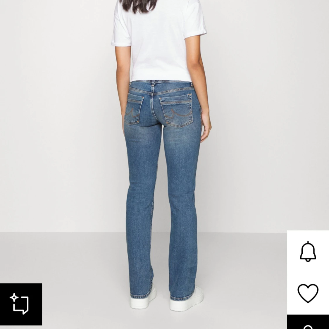 Blå straight jeans från LTB - 1