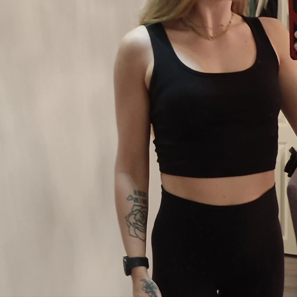 Croppade linnetoppar  - 2