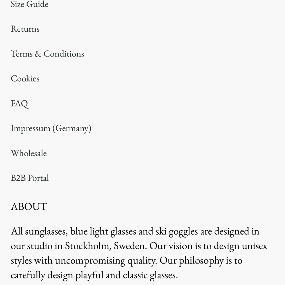 Svarta solglasögon från Corlin - 3