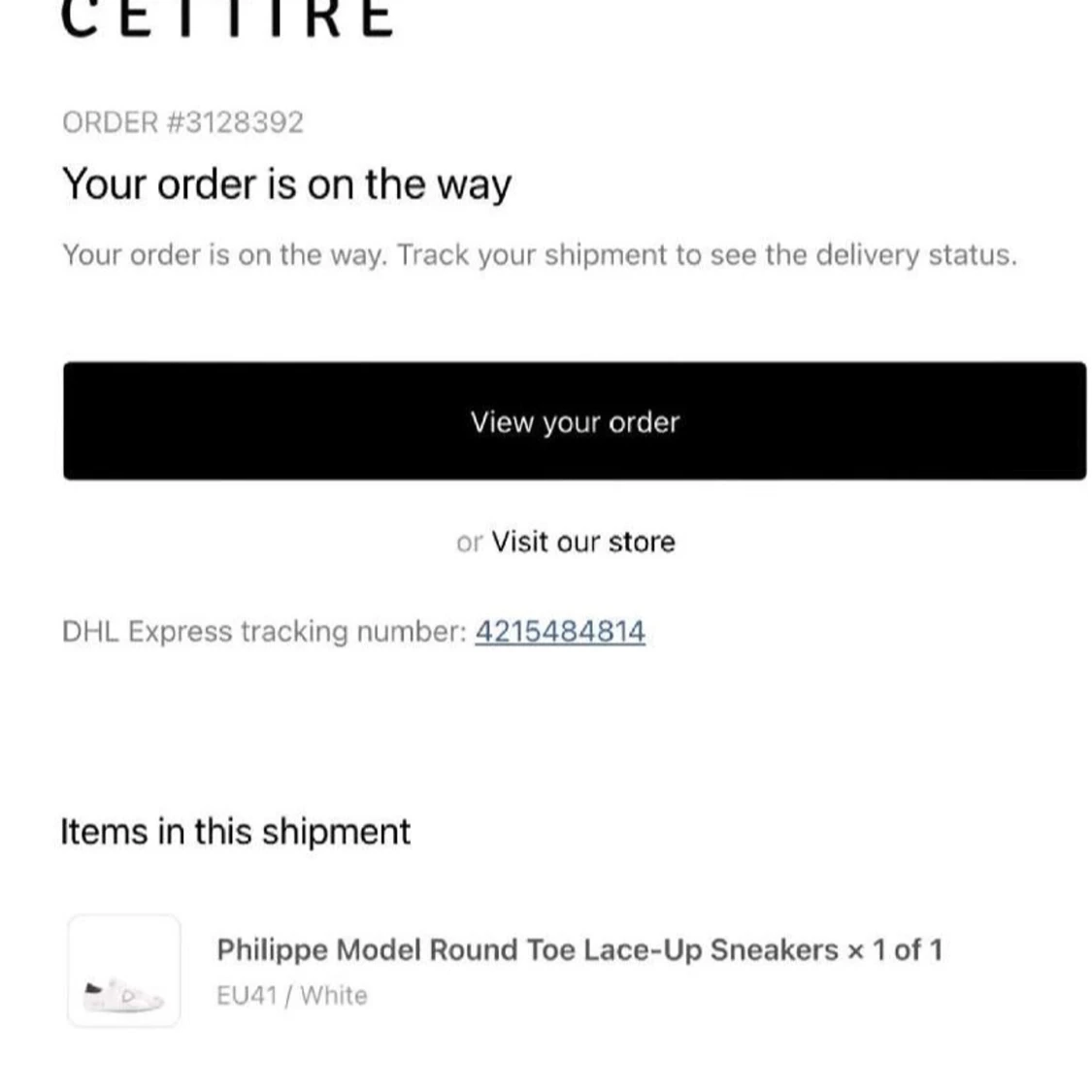 Svarta och vita sneakers från Philippe Model och Lanvin - 3