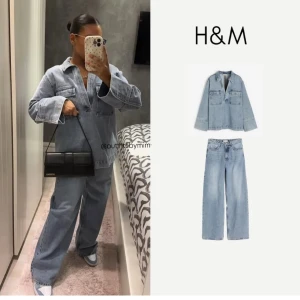 SÖKER! Matchande skjorta och jeans från h&m  - Söker detta set från h&m i storlek xs/s