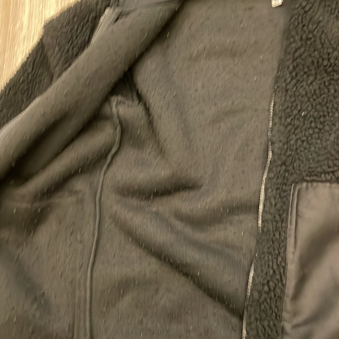 Svart solid cardigan - 3