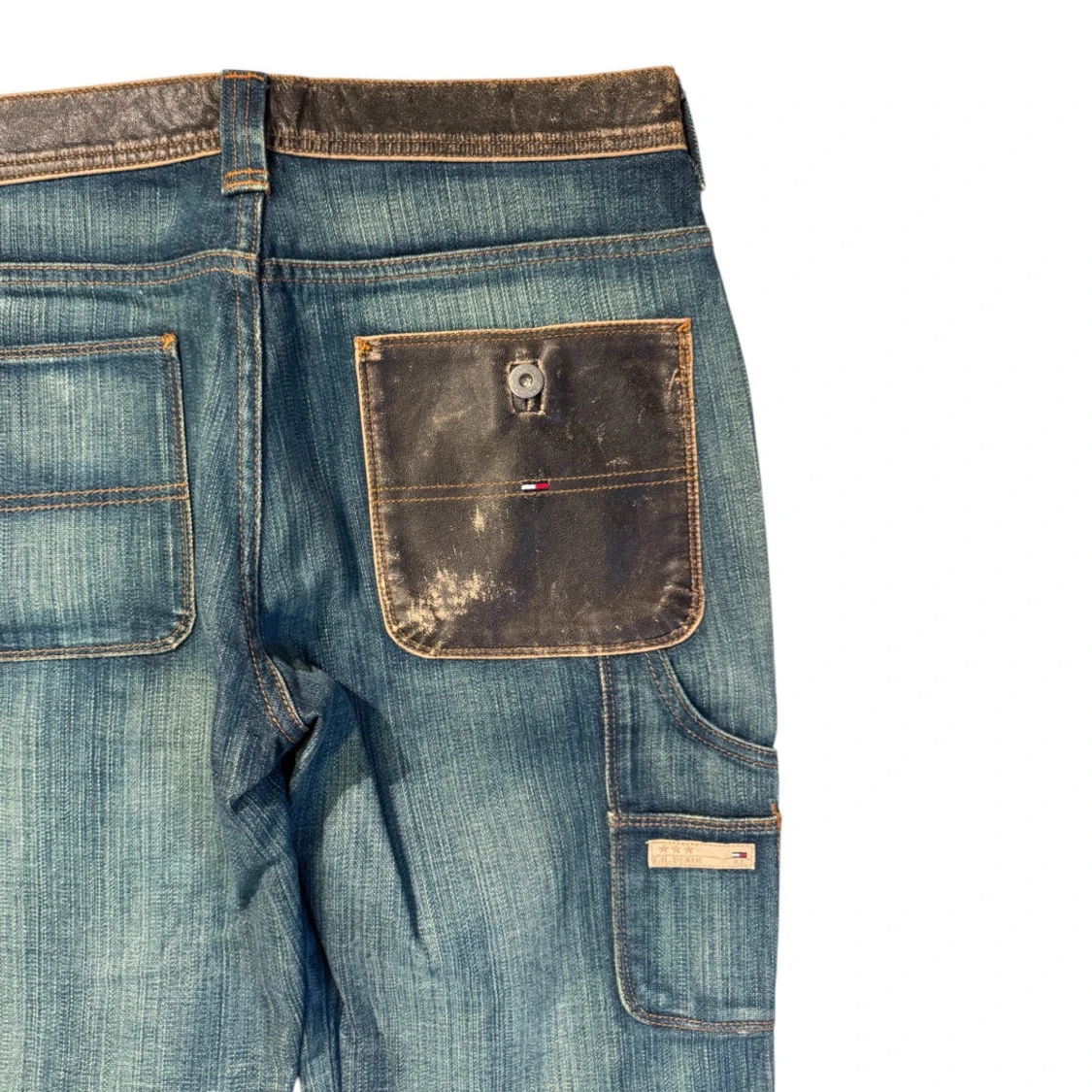 Blå jeansbyxor från Tommy Hilfiger - 1