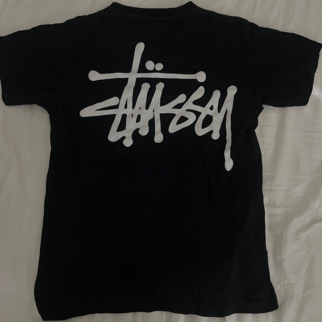 Svart Stüssy t-shirt med logga