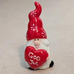 Juldekoration av porslin  - Jätte söt juldekoration av porslin 