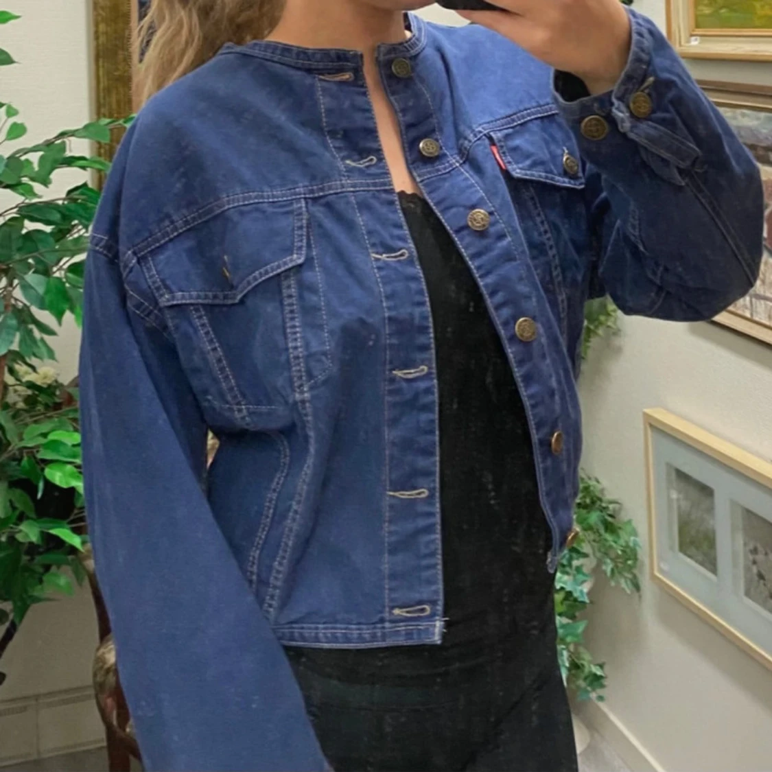 Blå jeansjacka från Vero Moda - 3