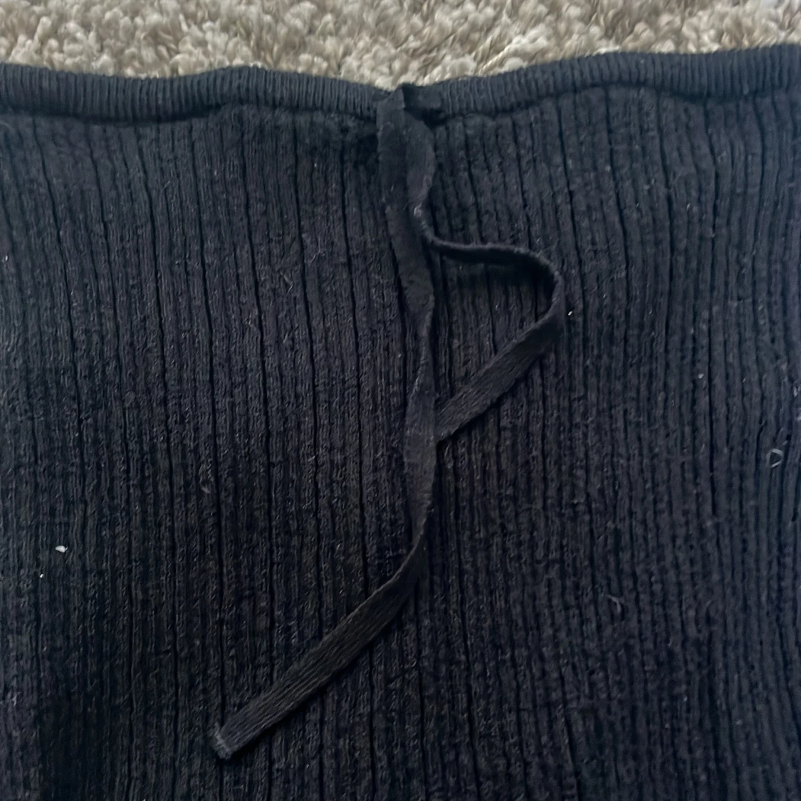 Svart ribbad långkjol från Primark - 1