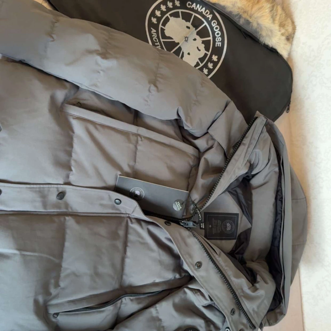 Grå Canada goose wyndham black label - 2