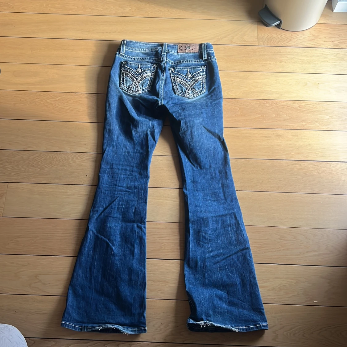 Blå bootcut jeans Miss Me, stl 27 - 2