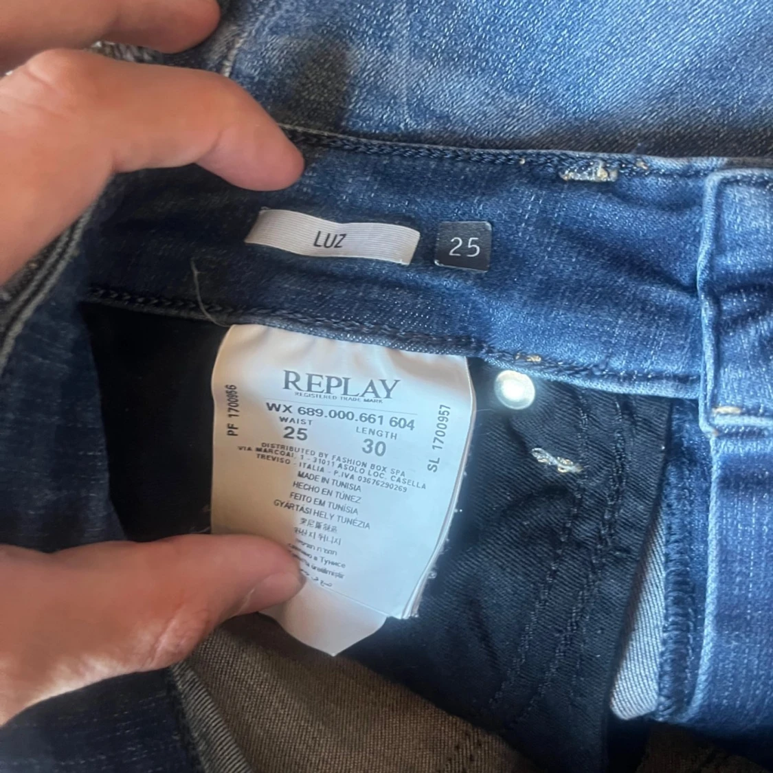 Ljusblå Replay Jeans  - 93