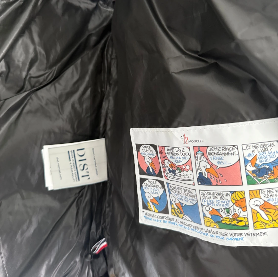 Svart dunväst från Moncler - 2