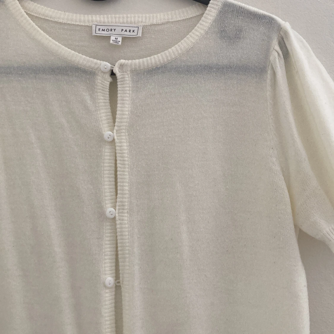 Vit kofta från Emory Park - 1