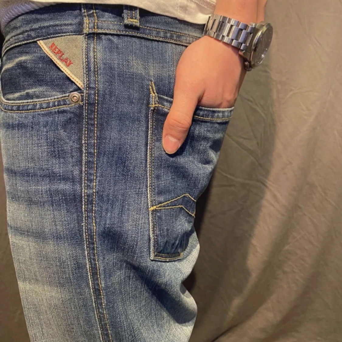 Blå jeans från Replay - 2