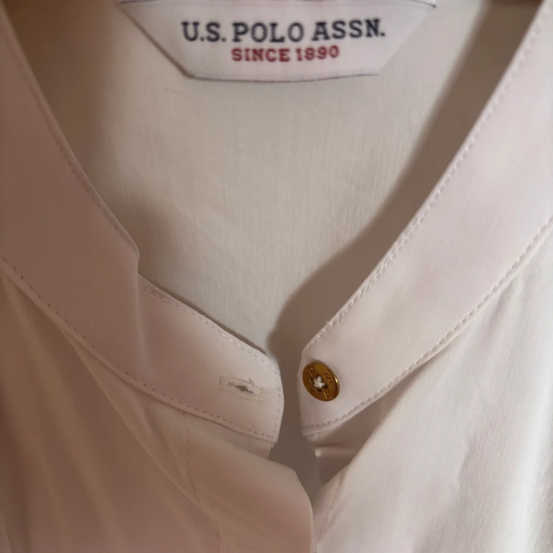 Vit blus från U.S. Polo Assn. - 1