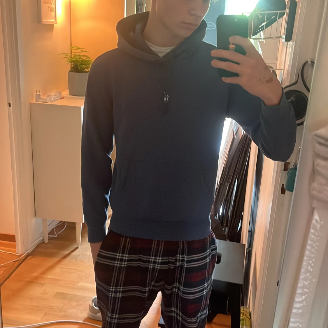 Blå hoodie från Polo Ralph Lauren - 1