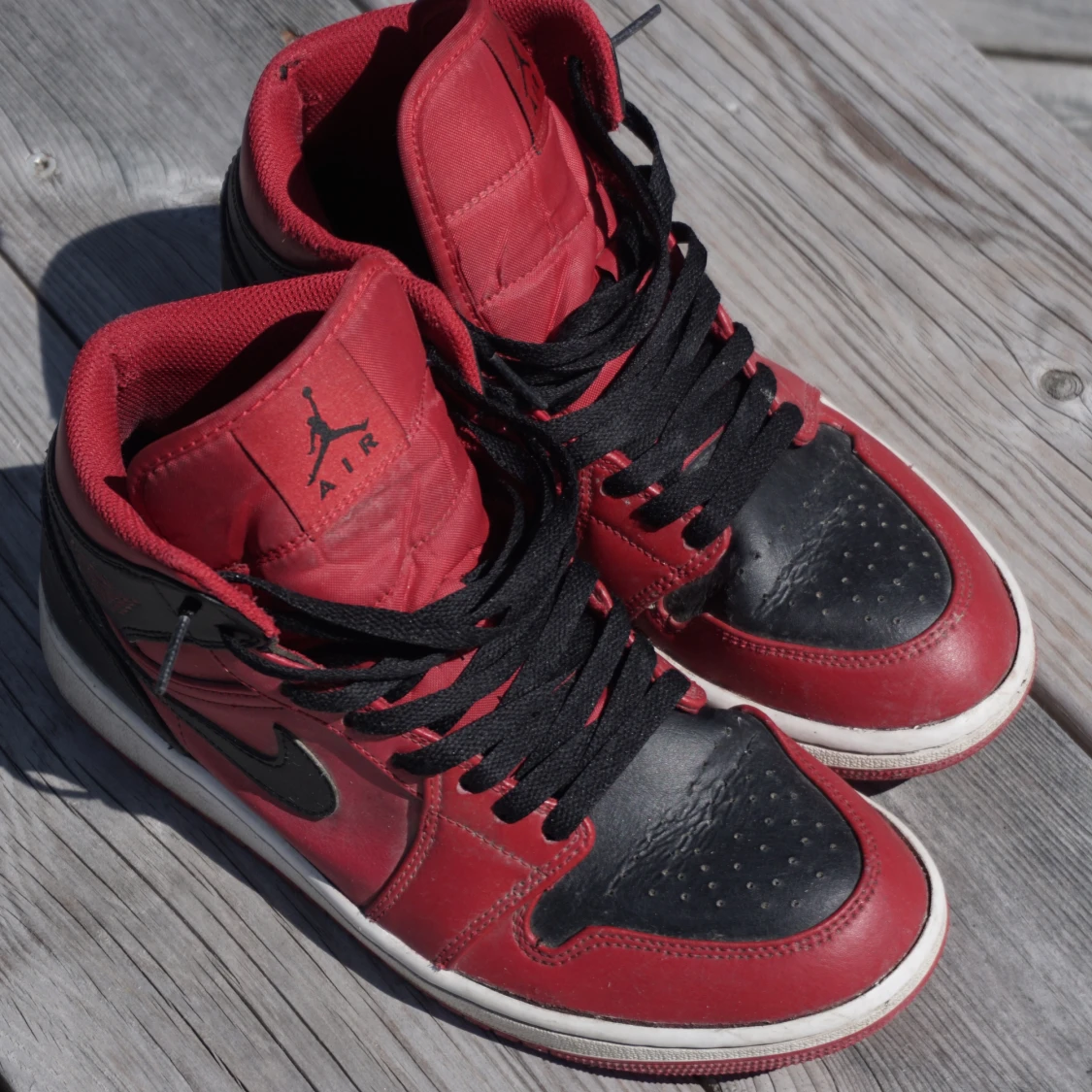 Nike Air Jordan 1 mid reverse bred - 2