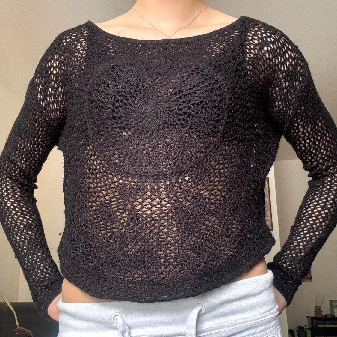 Virkad tröja - 1