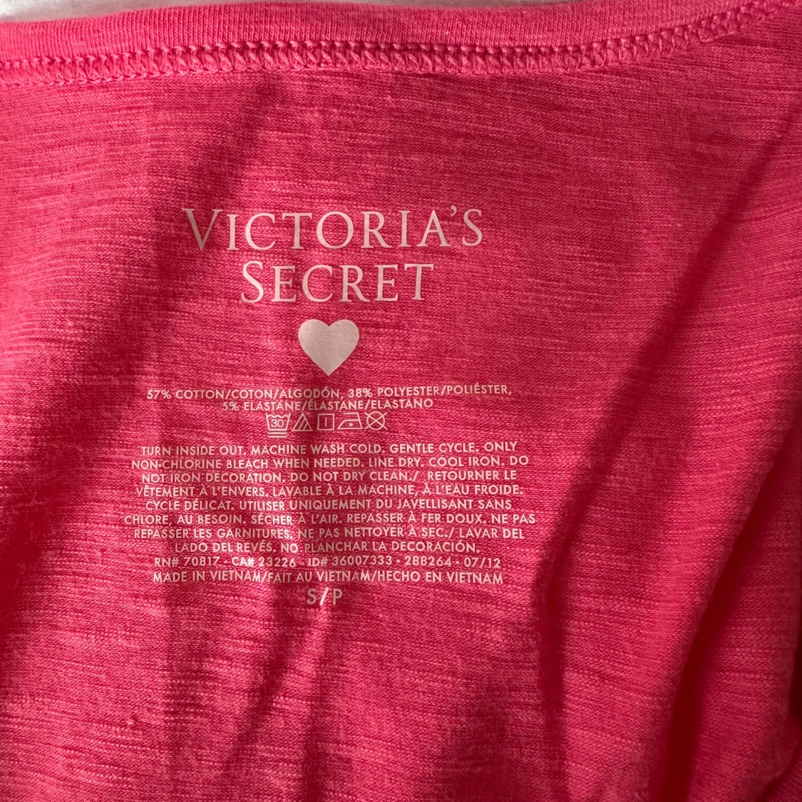 Rosa linnetopp från Victoria's Secret - 2