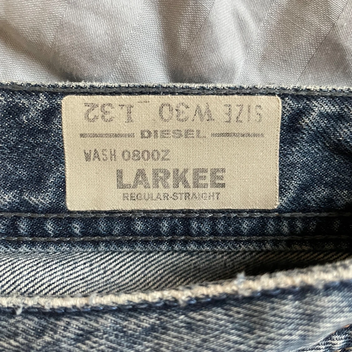 Diesel Larkee blå jeans straight fit - 2