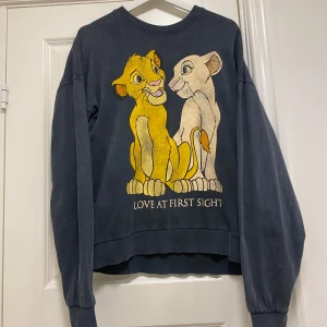 Lejonkungen tröja  - Sweatshirt med lejonkungen. ”Stenfärgad” och ska se lite sliten ut. 