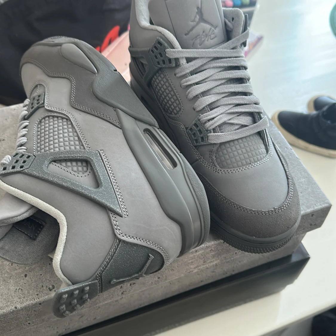 Grå Air Jordan 4 Retro SE - 3