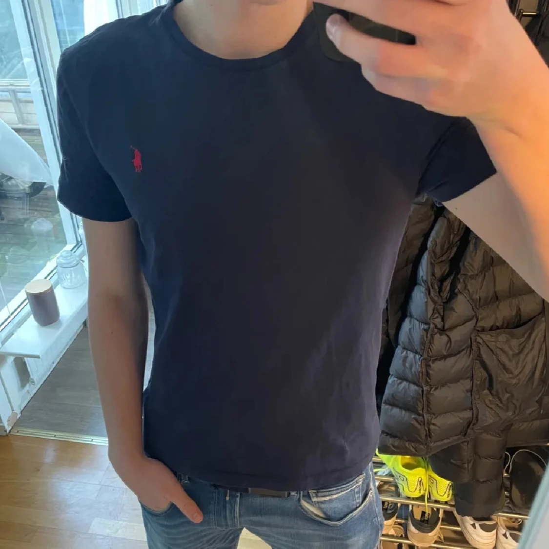Mörkblå t-shirt från Ralph Lauren