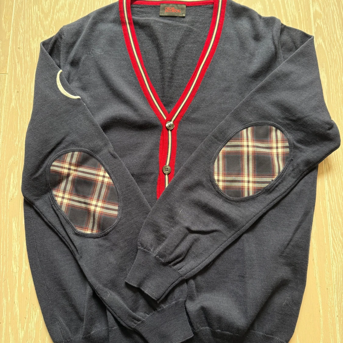 Mörkblå kofta från Oscar Jacobson - 3