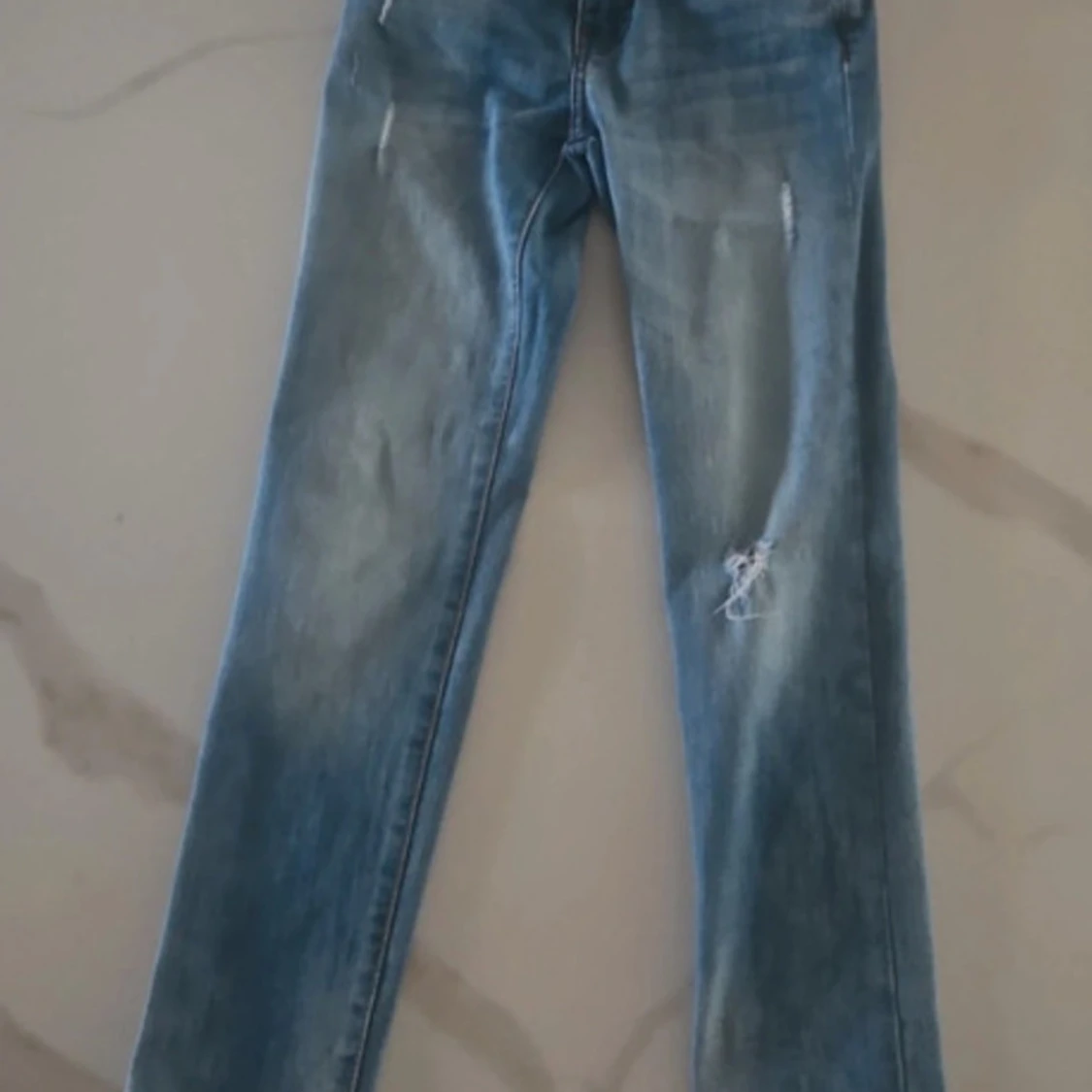 Blå skinny jeans från Zara