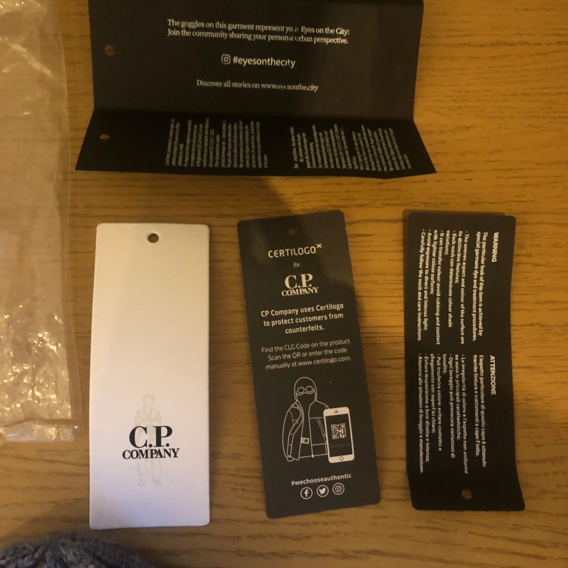 Grå CP.Company mössa - 1