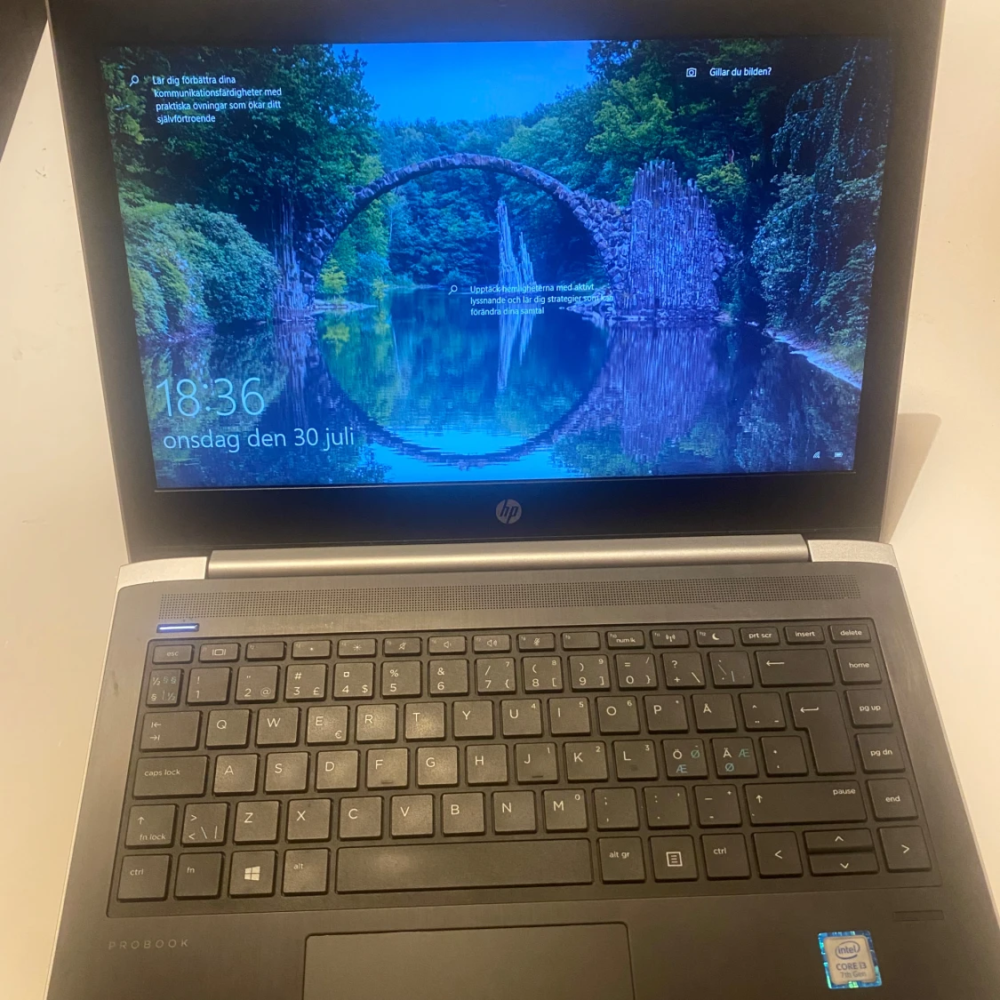 HP probook 430 G5 bärbar laptop