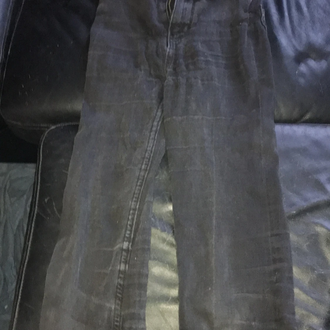 Svarta jeansbyxor från 157 - 1