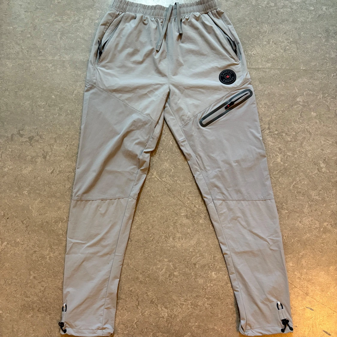 Zavetti Canada Cargo Jogger Byxor – Svarta, Herr
