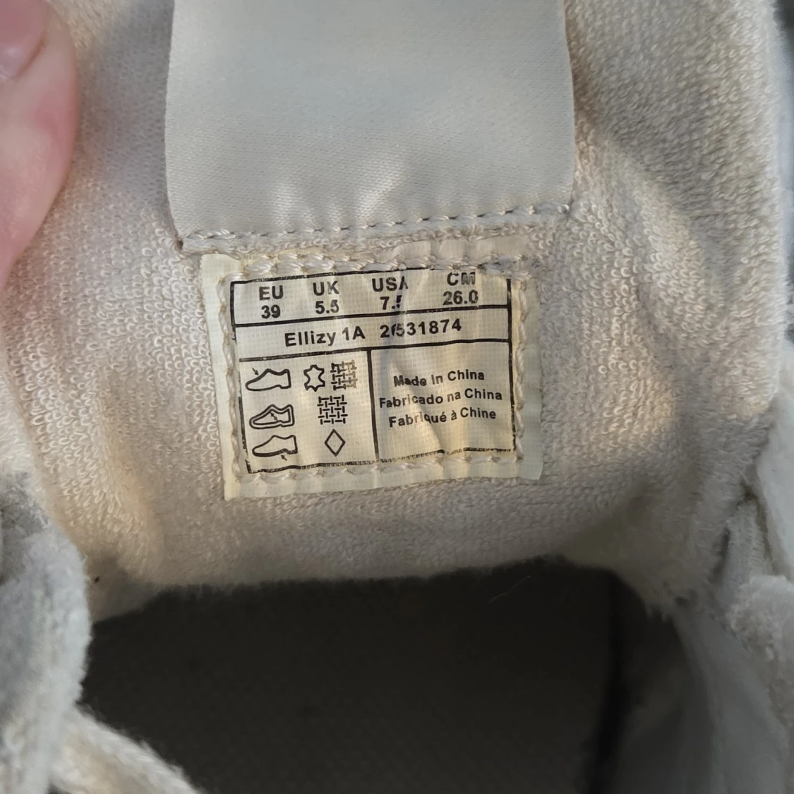 Vita sneakers från Gant i skinn och mocka - 4