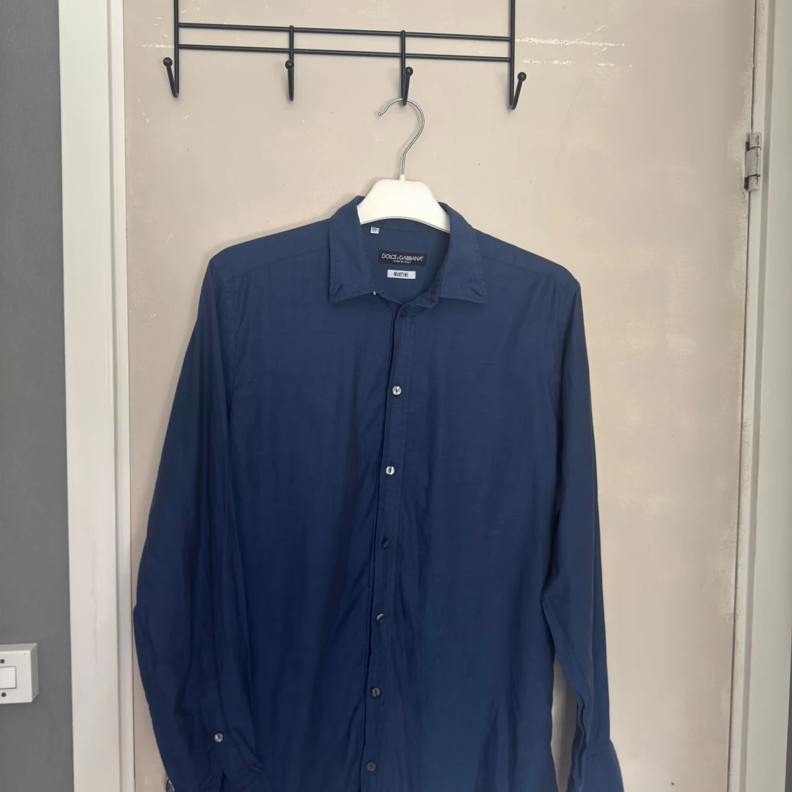 Marinblå skjorta från Dolce & Gabbana