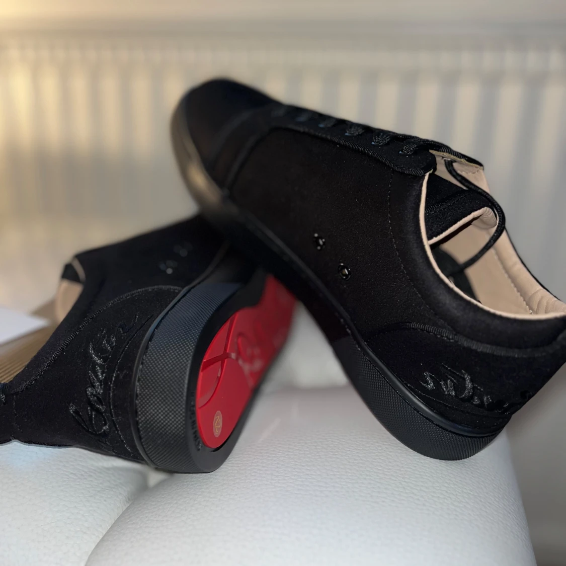 Christian Louboutin skor svart - 1