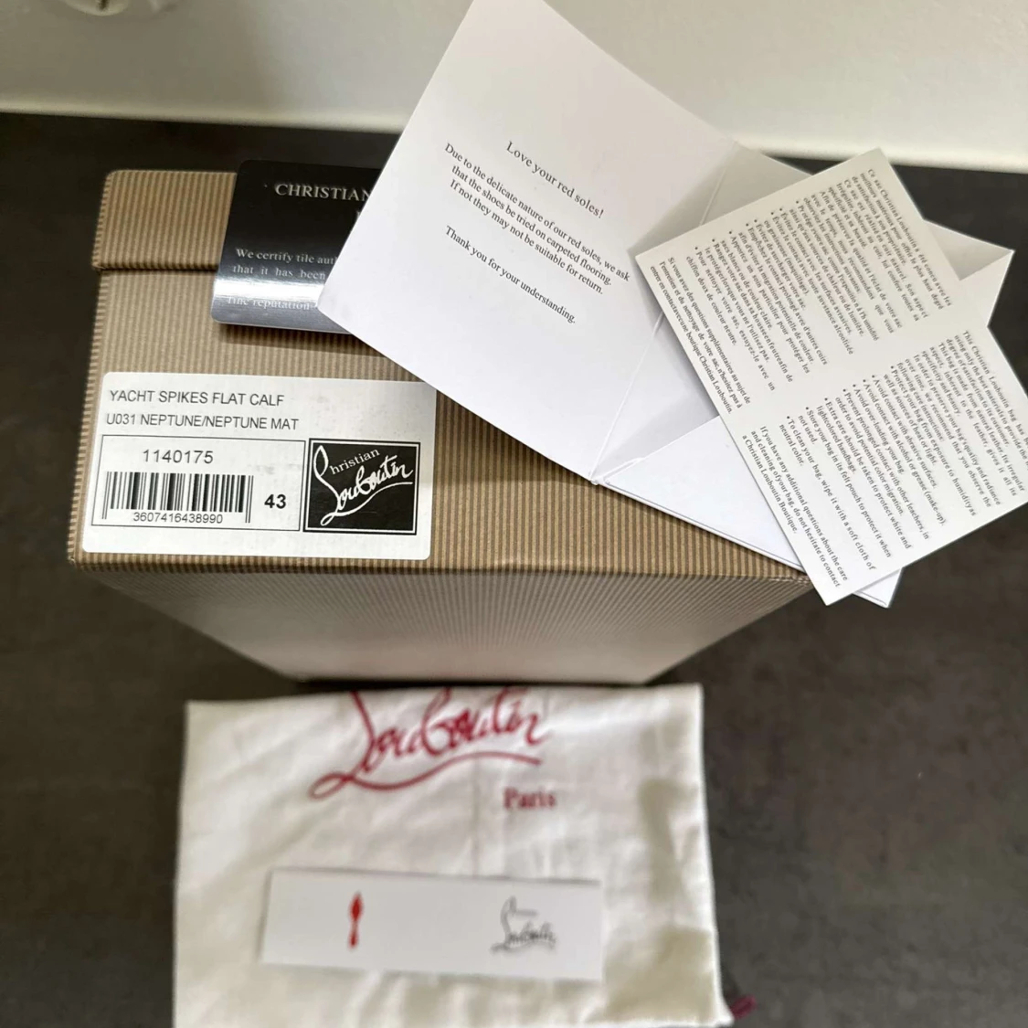 Christian Louboutin kostymskor - 93