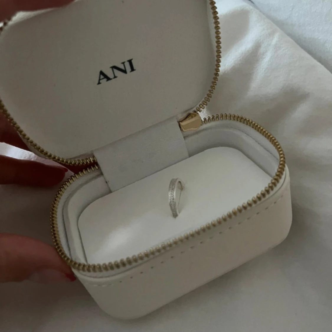 Silverring från ANI