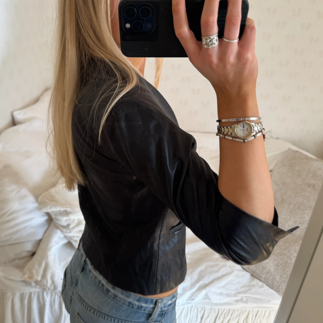 Skinn jacka / kavaj - 3