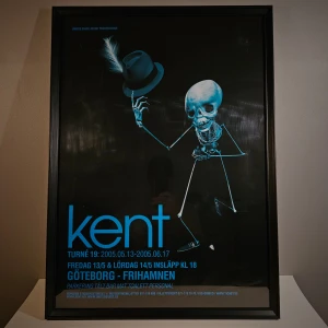 Kent - Affisch, 50x70cm - Kent - Frihamnen Göteborg 2005 affisch, 50x70cm  Inga tejprester eller hål!  Skickas i papprulle! Tavelramen ingår inte!