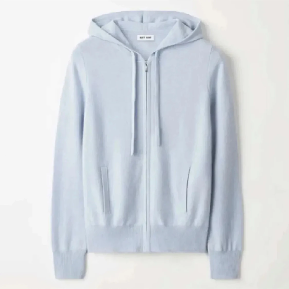 Soft goat zip up