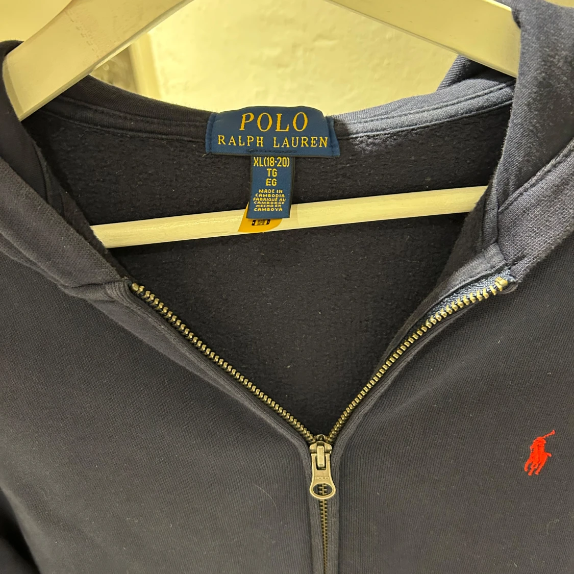 Mörkblå hoodie från Polo Ralph Lauren - 1