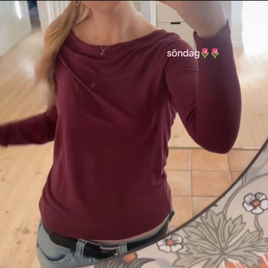 Vinröd topp från Twist & Tango - 1