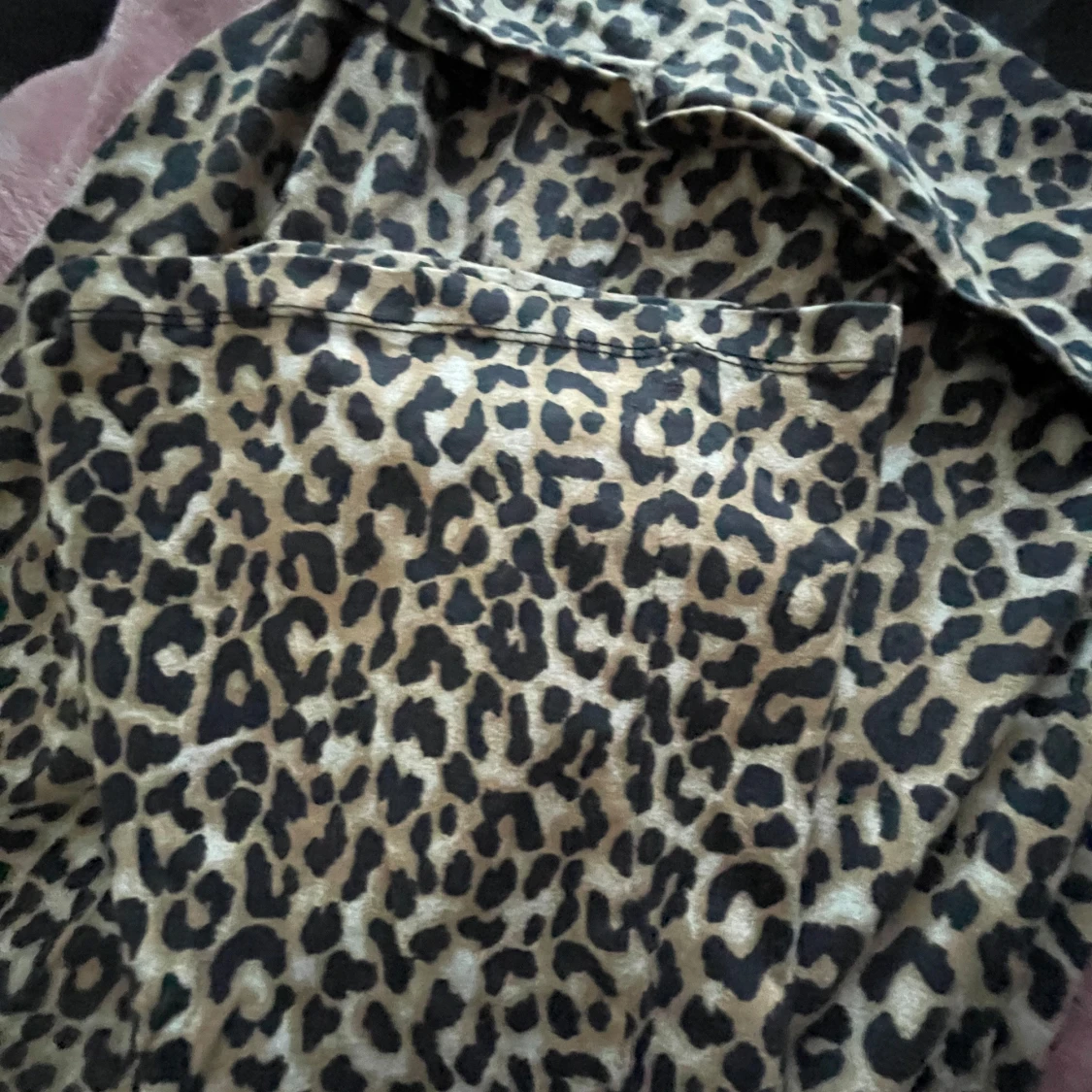 Leopardmönstrade yoga byxor - 4